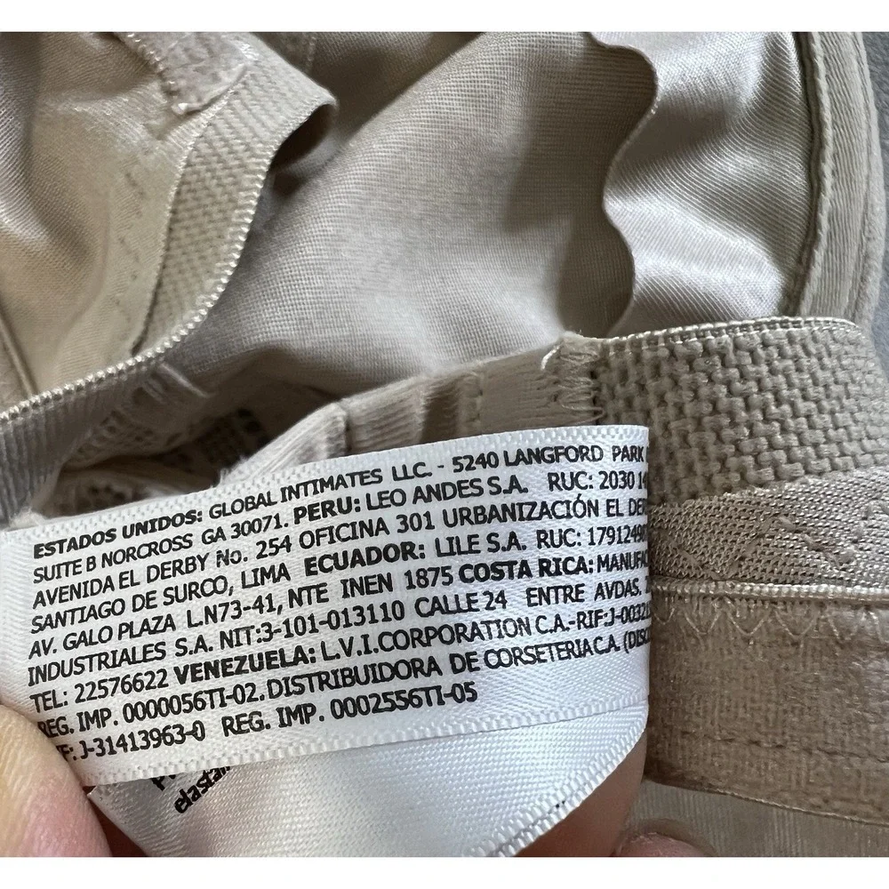 Leonisa Bra 71222 B 38 Beige New